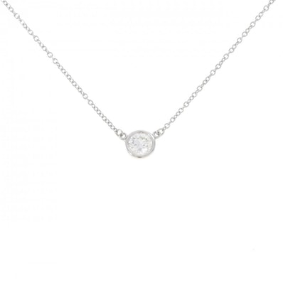 ティファニー バイザヤード ネックレス 0.35CT G VS2 3EXT
