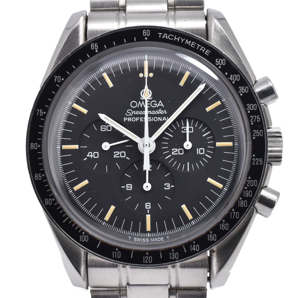 オメガ OMEGA 3590.50 スピードマスター プロフェッショナル ブラック 手巻き メンズ 良品 腕時計 N#151327