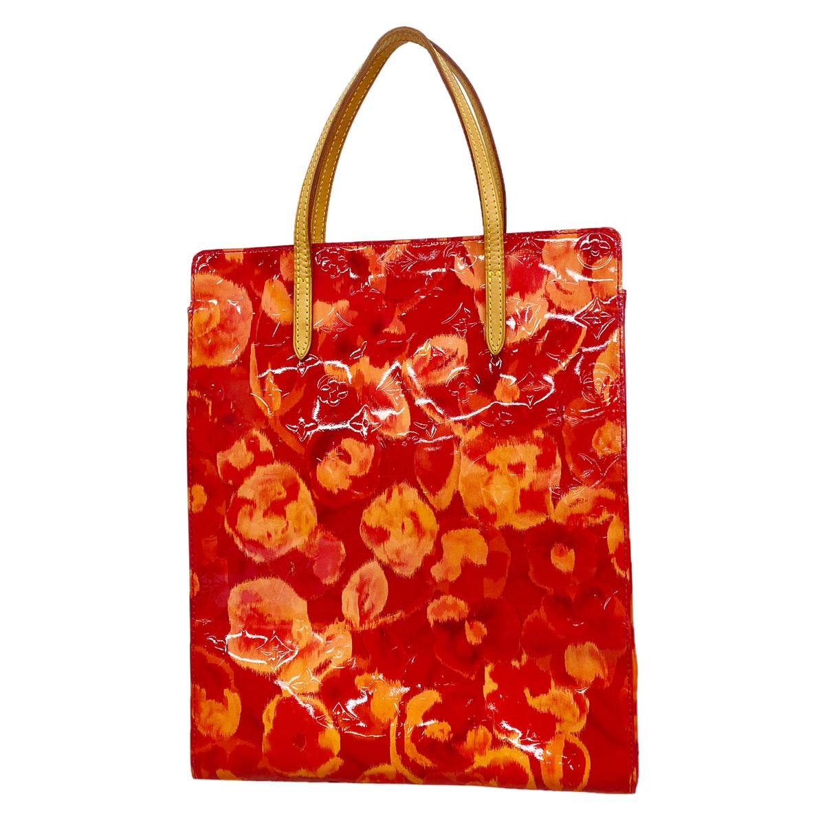 Louis Vuitton Katharina NS Monogram Vernis Ikat "Rose Indien"