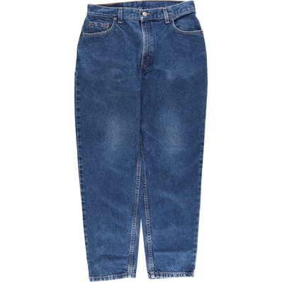 古着 00年代 リーバイス Levi's 550 RELAXED FIT TAPERED LEG テーパードデニムパンツ レディースXL(w31)相当/eaa480491