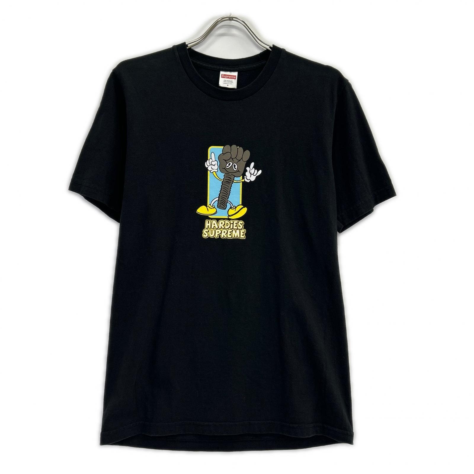 シュプリーム 23SS ブラック Hardies bolt tee S