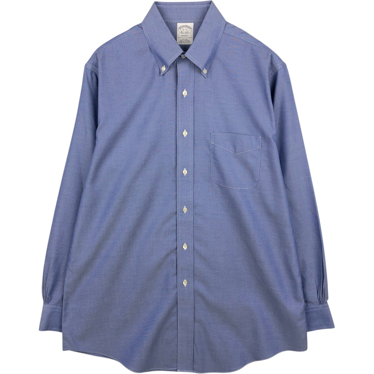古着 ブルックスブラザーズ Brooks Brothers Est.1818 長袖 ボタンダウンシャツ メンズL相当/eaa632065