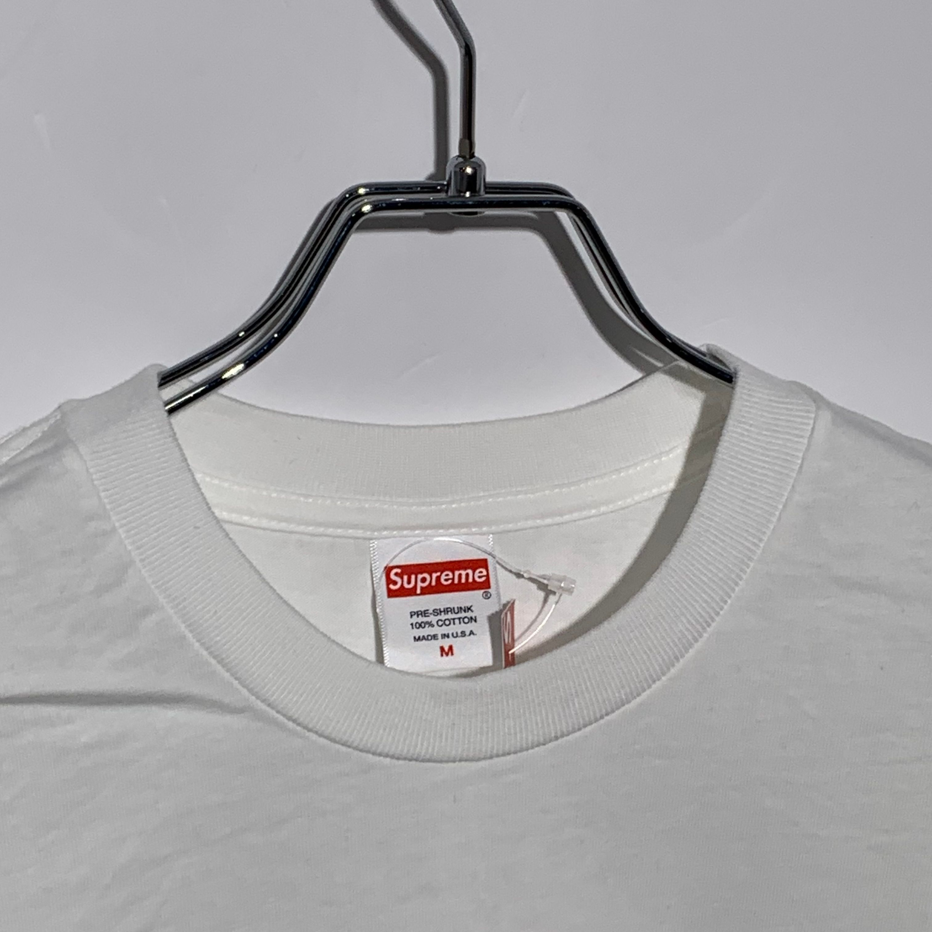 Supreme Tonal Box Logo Tee "White"