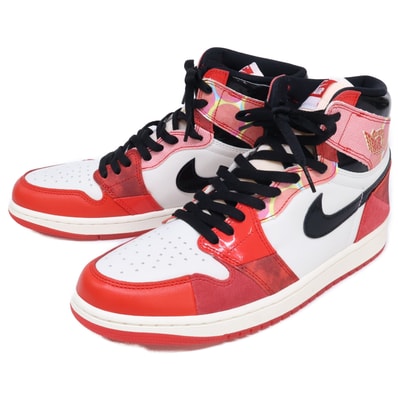 ナイキ 【新品同様】DV1748-601 AIR JORDAN 1 HIGH OG SP SPIDER-MAN ハイカットスニーカー 29