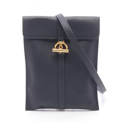 エルメス HERMES グレナン トゥーゴー ショルダーバッグ バッグ レザー ヴォースイフト ヴォースイフト キャバン W刻印(2024年製造) レディース グレー系 【中古】
