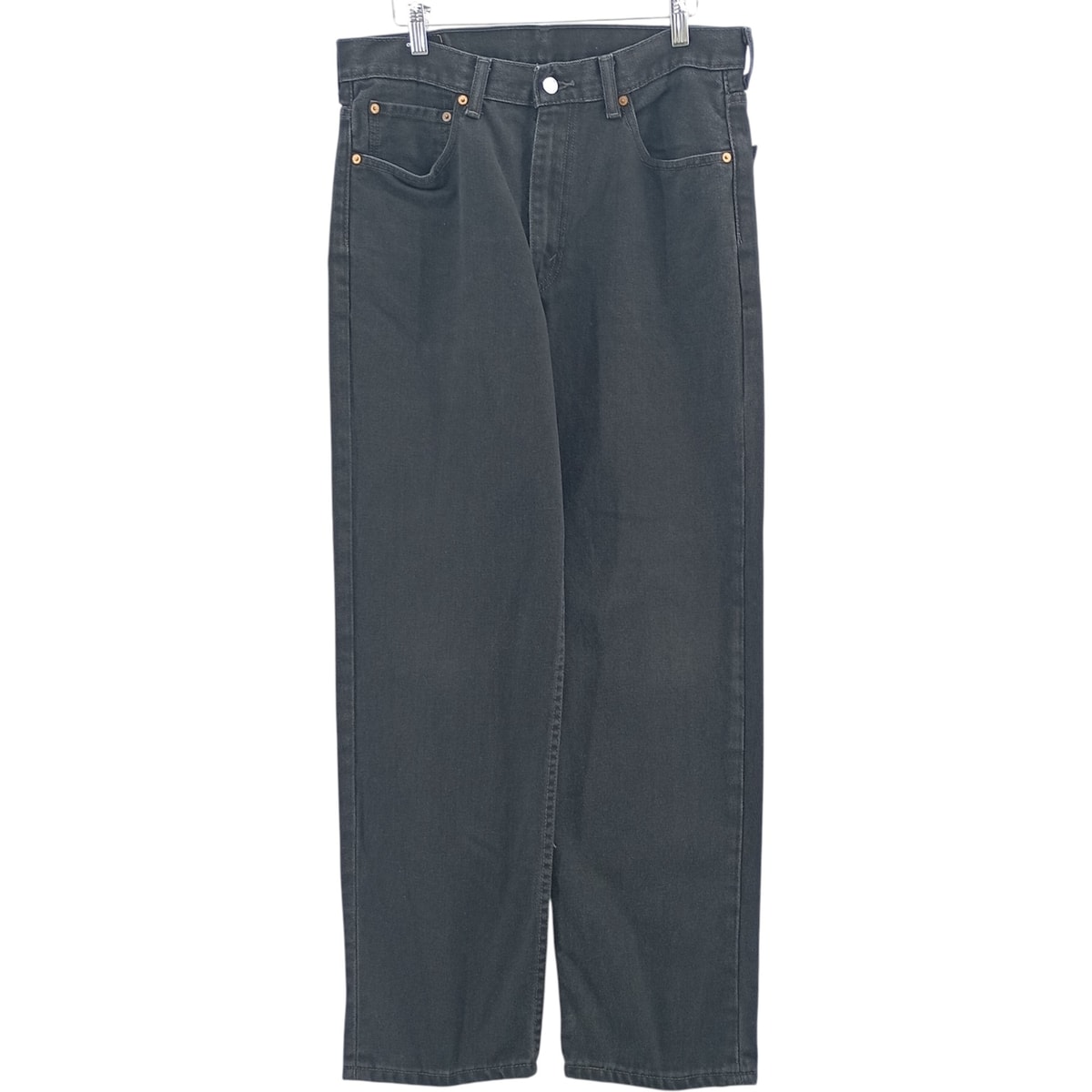 古着 リーバイス Levi's 550 ブラックデニム テーパードデニムパンツ メンズw33相当/eaa482934