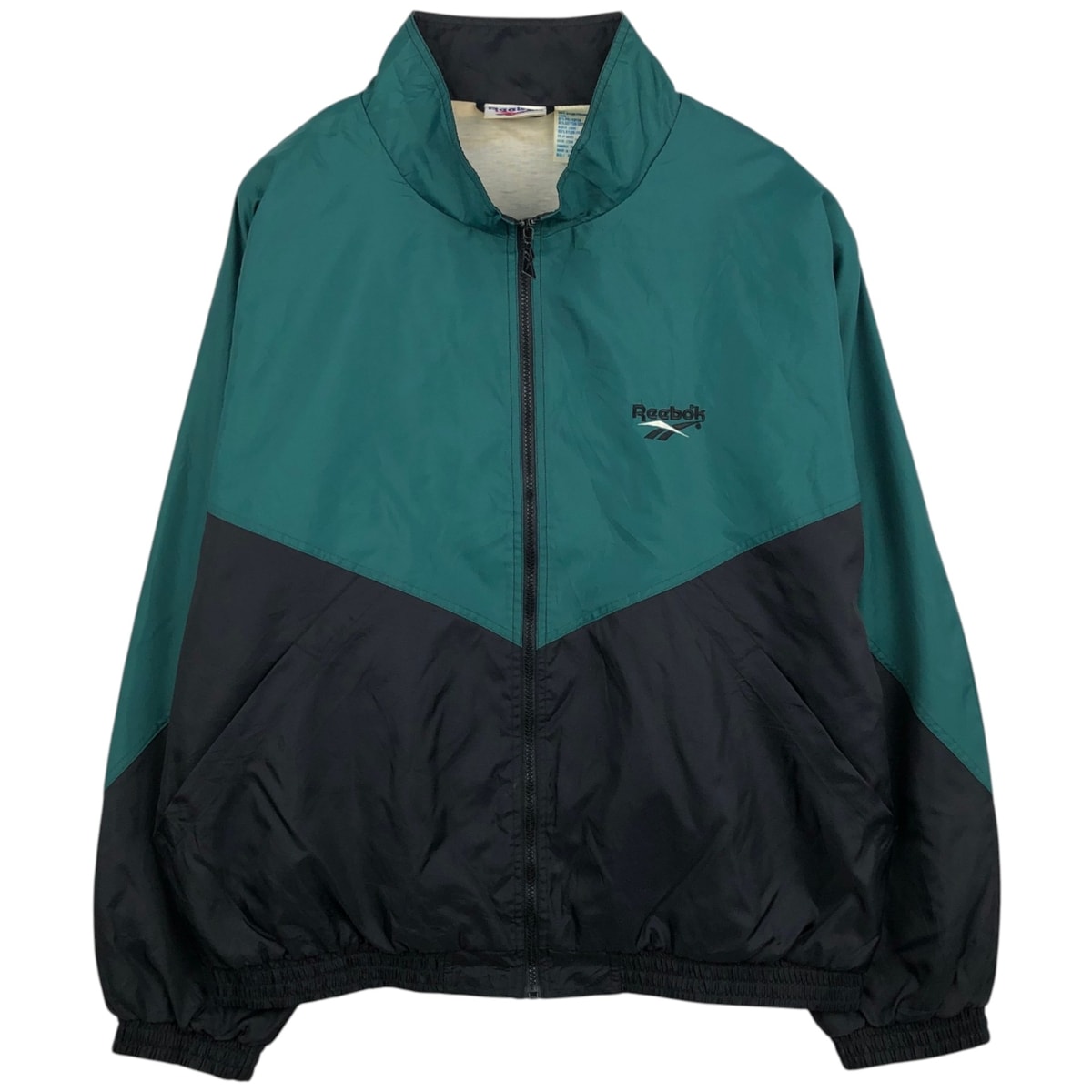 古着 90年代 リーボック Reebok バックロゴ ナイロンジャケット メンズXXL相当 ヴィンテージ/eaa629300