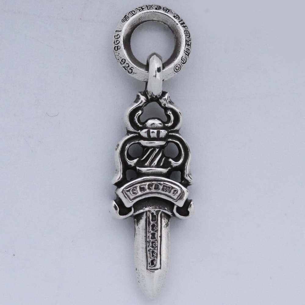 Chrome Hearts #5 Dagger Charm "Silver"