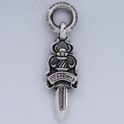 Chrome Hearts #5 Dagger Charm "Silver"