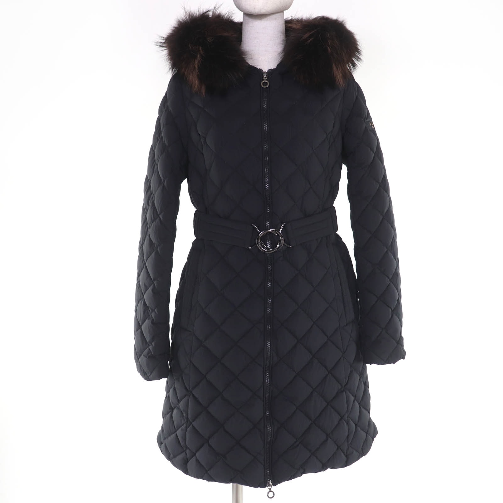 美品 タトラス ダウンコート PALMA ブラック レディース 03