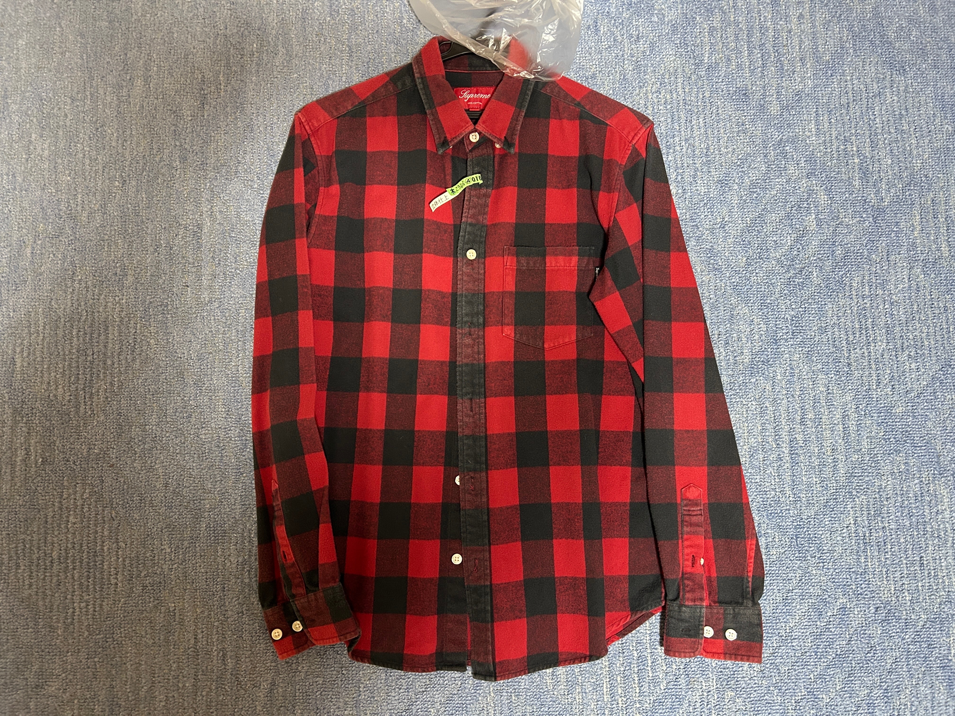 Supreme Loose Fit Flannel Oxford Shirt 