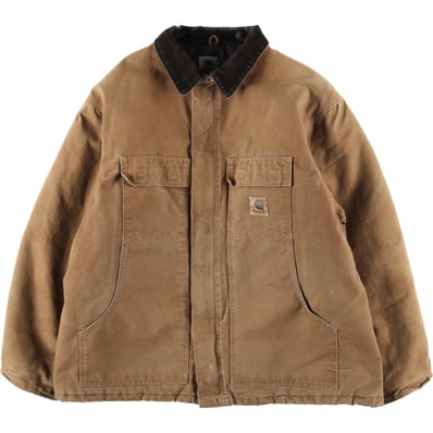 古着 00年代 カーハート Carhartt トラディショナルコート 中綿入り ダックワークジャケット メンズXXL相当/eaa614238