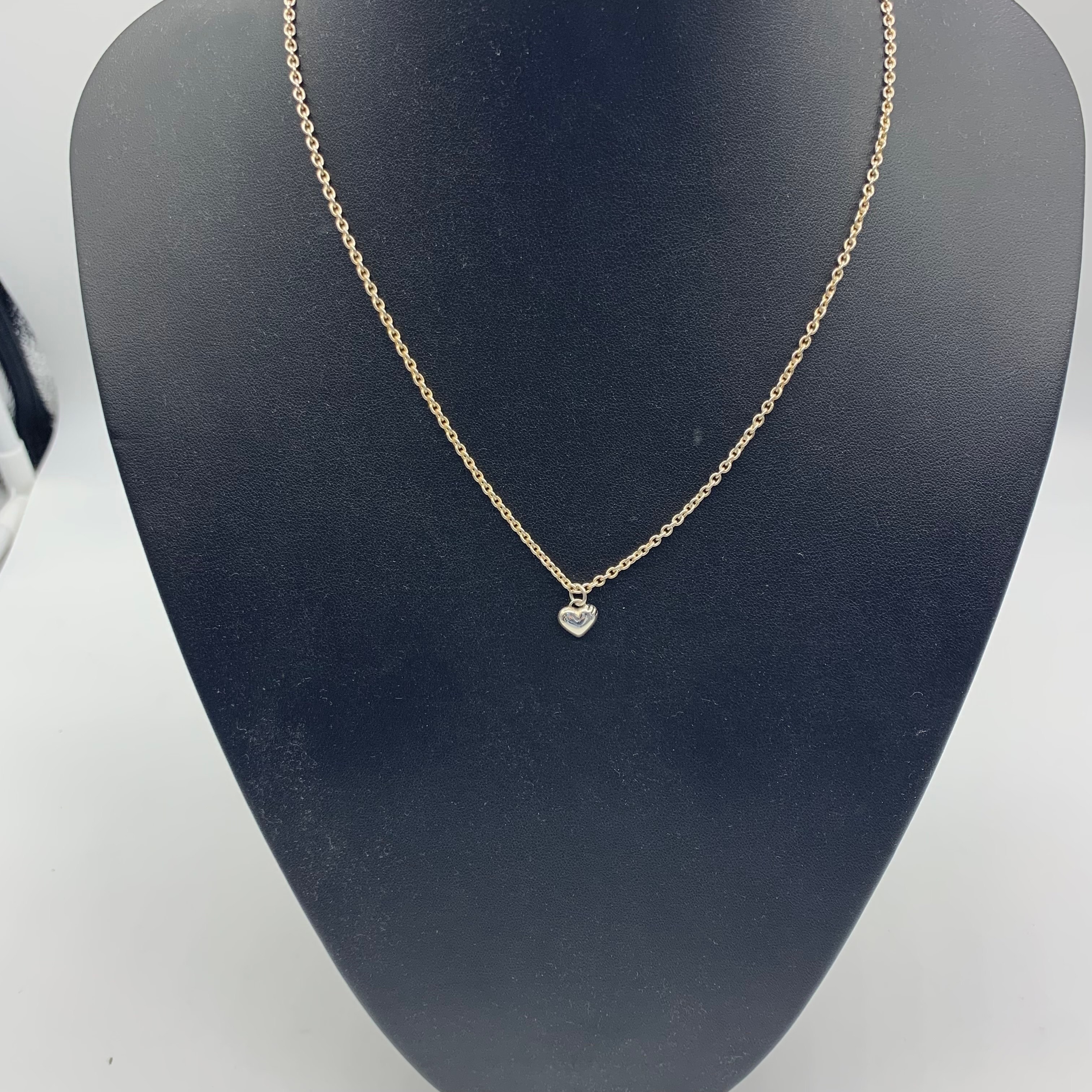 HUMAN MADE Heart Silver Earrings 