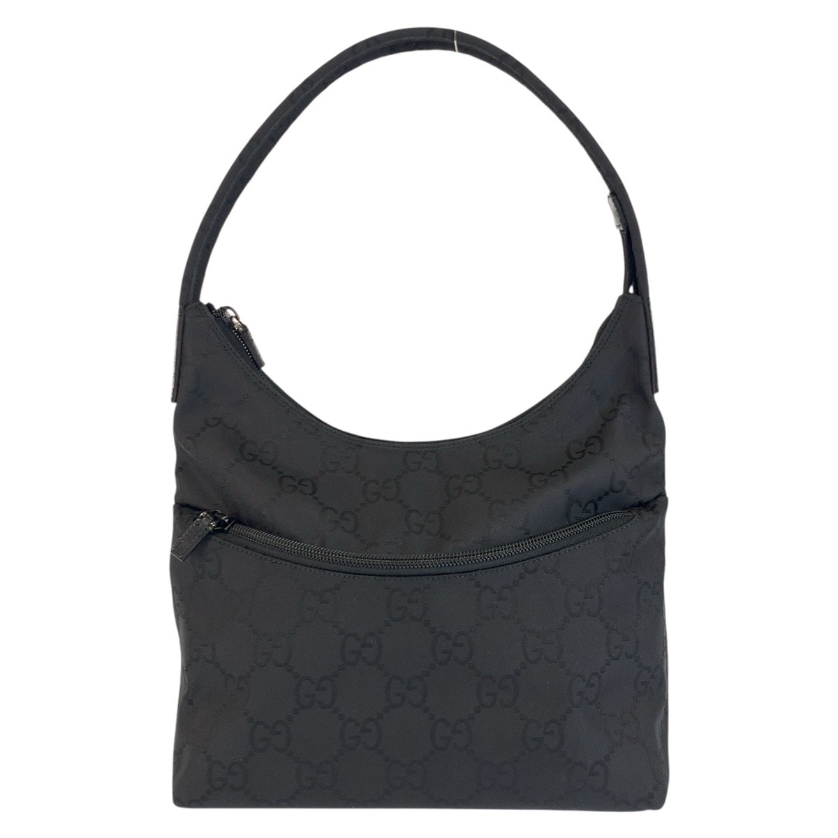 美品 GUCCI グッチ GGナイロン ブラック 黒 ナイロン ホーボー ショルダーバッグ 602301 【中古】