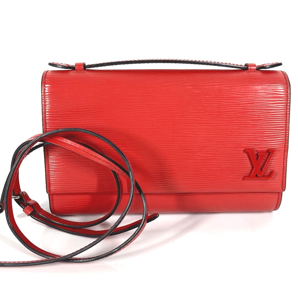ルイヴィトン LOUIS VUITTON クレリー M54538 エピ 3WAYバッグ ハンドバッグ クラッチバッグ ショルダーバッグ エピレザー コクリコ レッド