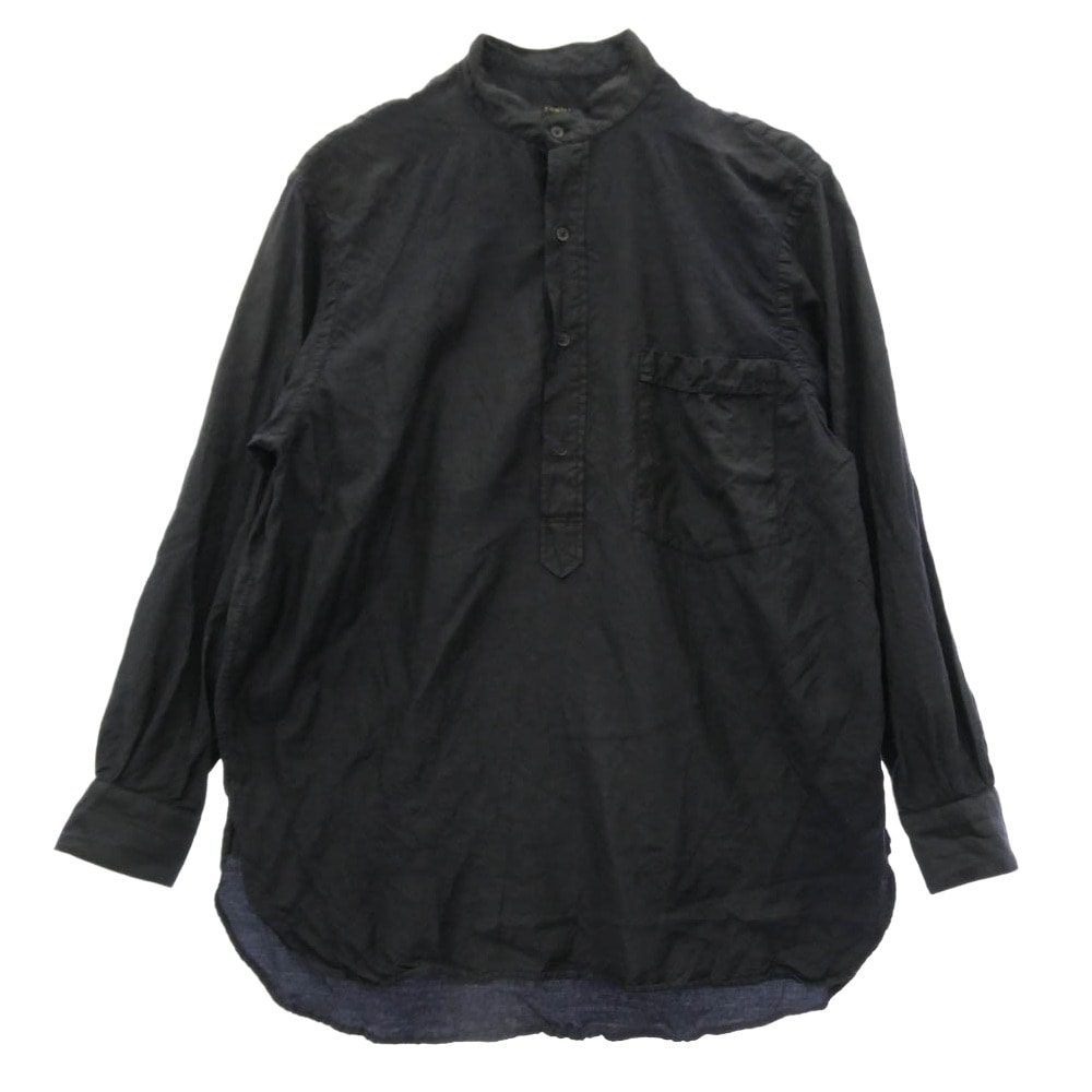 D (傷や汚れあり)】COMOLI コモリ 長袖シャツ 24SS Z01-02009 ウール