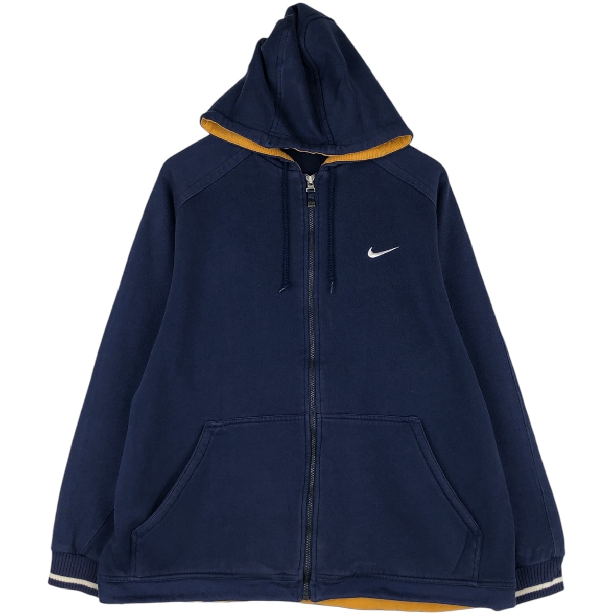 古着 90年代 ナイキ NIKE スウェットフルジップパーカー メンズL相当 ヴィンテージ/eaa631026