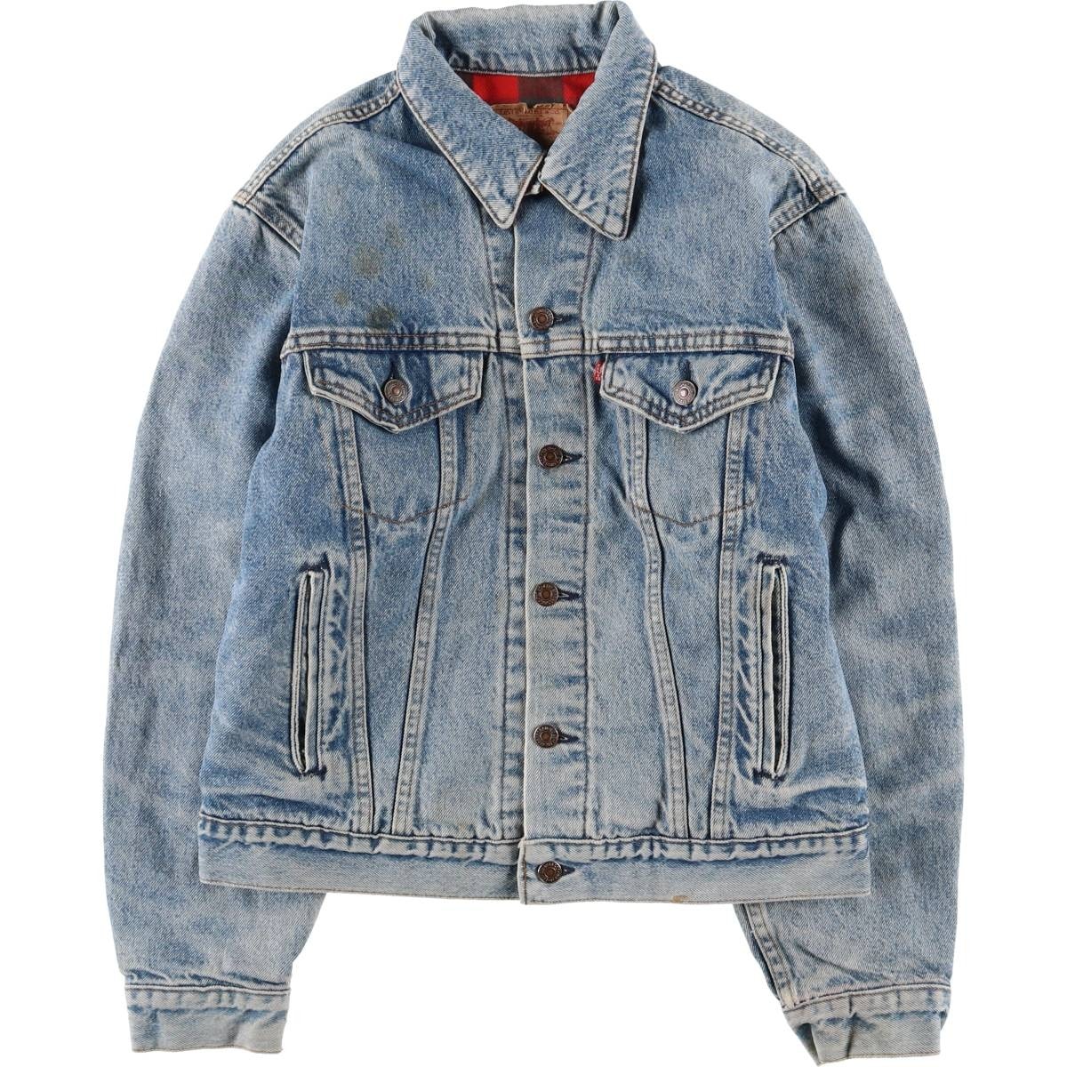 古着 リーバイス Levi's 70411-0816 デニムジャケット Gジャン USA製 メンズM相当 ヴィンテージ/eaa530623