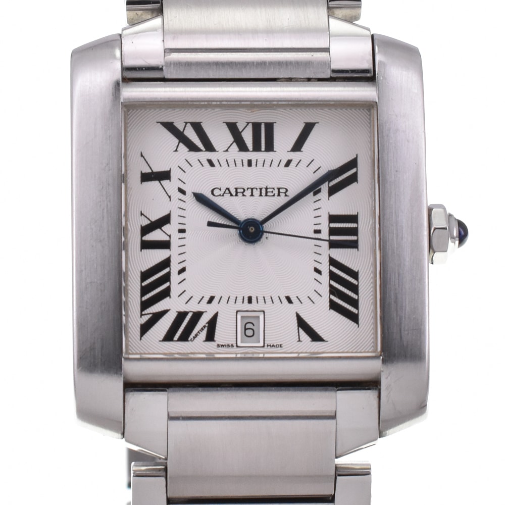 カルティエ CARTIER W51002Q3 タンクフランセーズ LM 自動巻き メンズ 良品 N#145269
