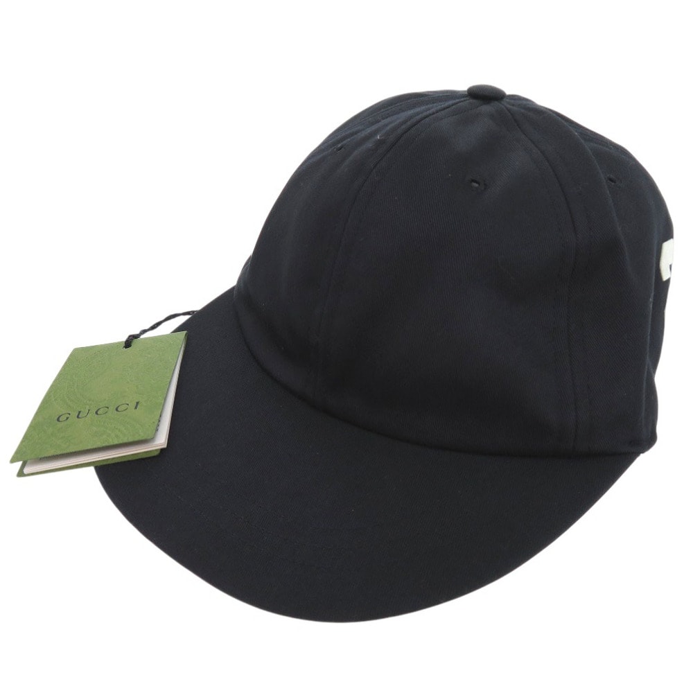 グッチ 751400 ロゴ べースボールキャップ コットン