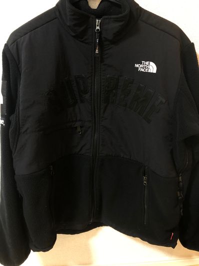 Supreme x The North Face Arc Logo Denali Fleece Jacket "Black"