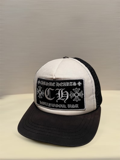 Chrome Hearts Trucker Cap CH "Black/White"