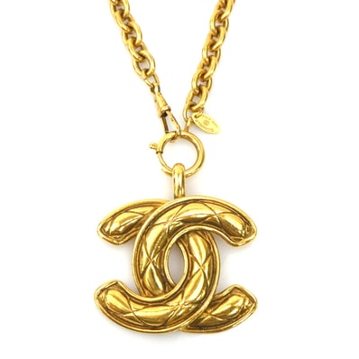 シャネル CHANEL ネックレス ココマーク メタル ゴールド レディース【中古】 e62175k