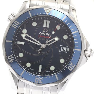 ☆良品 オメガ シーマスター300 007 ジェームズボンド メンズ 【中古】