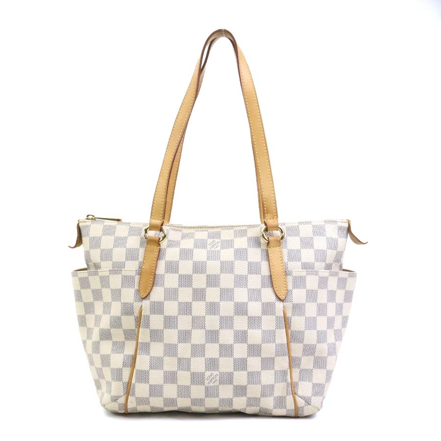 ルイ ヴィトン LOUIS VUITTON ショルダーバッグ ダミエアズール トータリーPM ダミエアズールキャンバス アズール ゴールド レディース N51261【中古】 e61403a