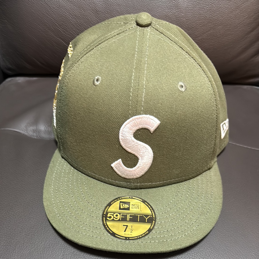 Supreme Jesus Piece S Logo New Era "Olive"