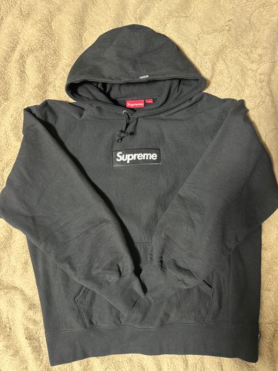 Supreme Box Logo Hooded Sweatshirt "Black" (21FW)