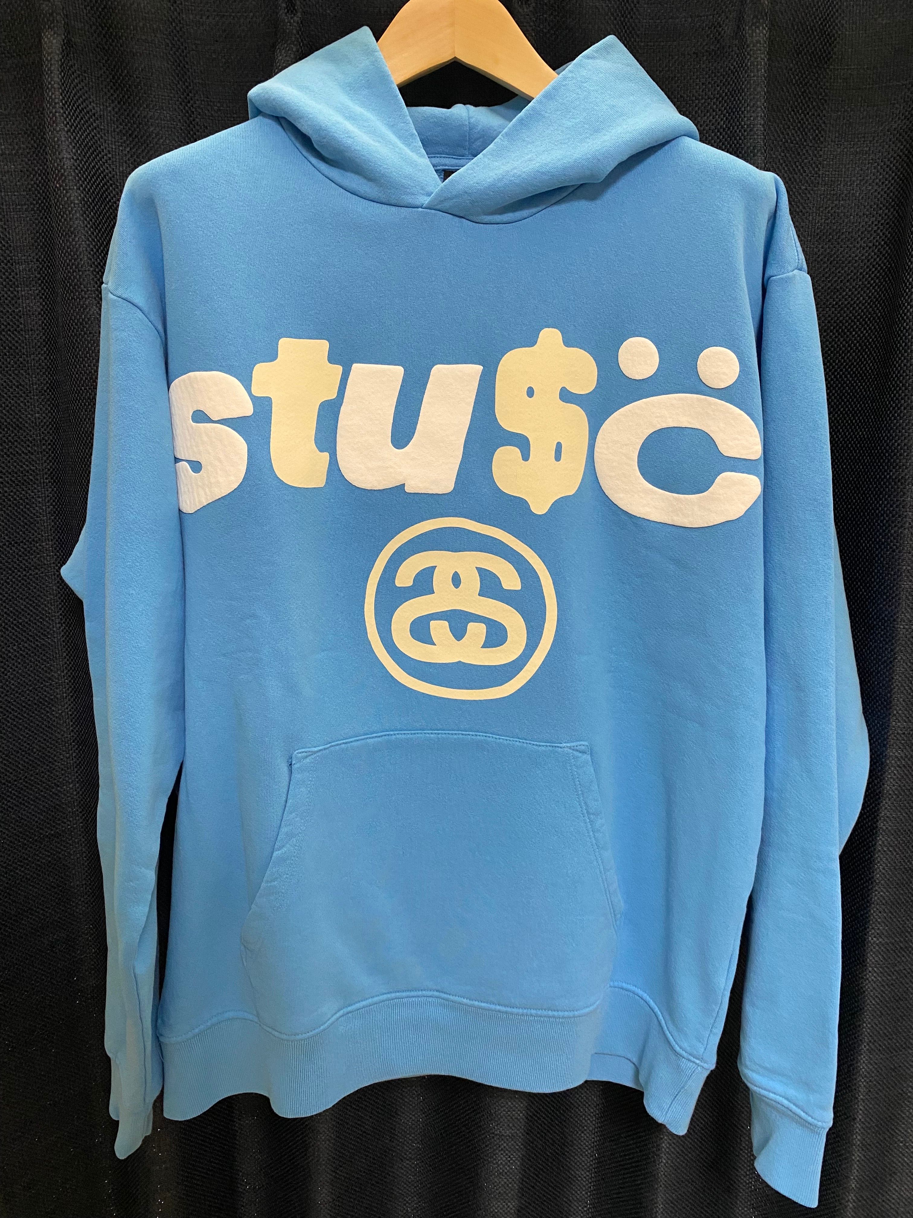 Stussy CPFM 8 BALL PIGMENT DYED HOODIE "Blue"