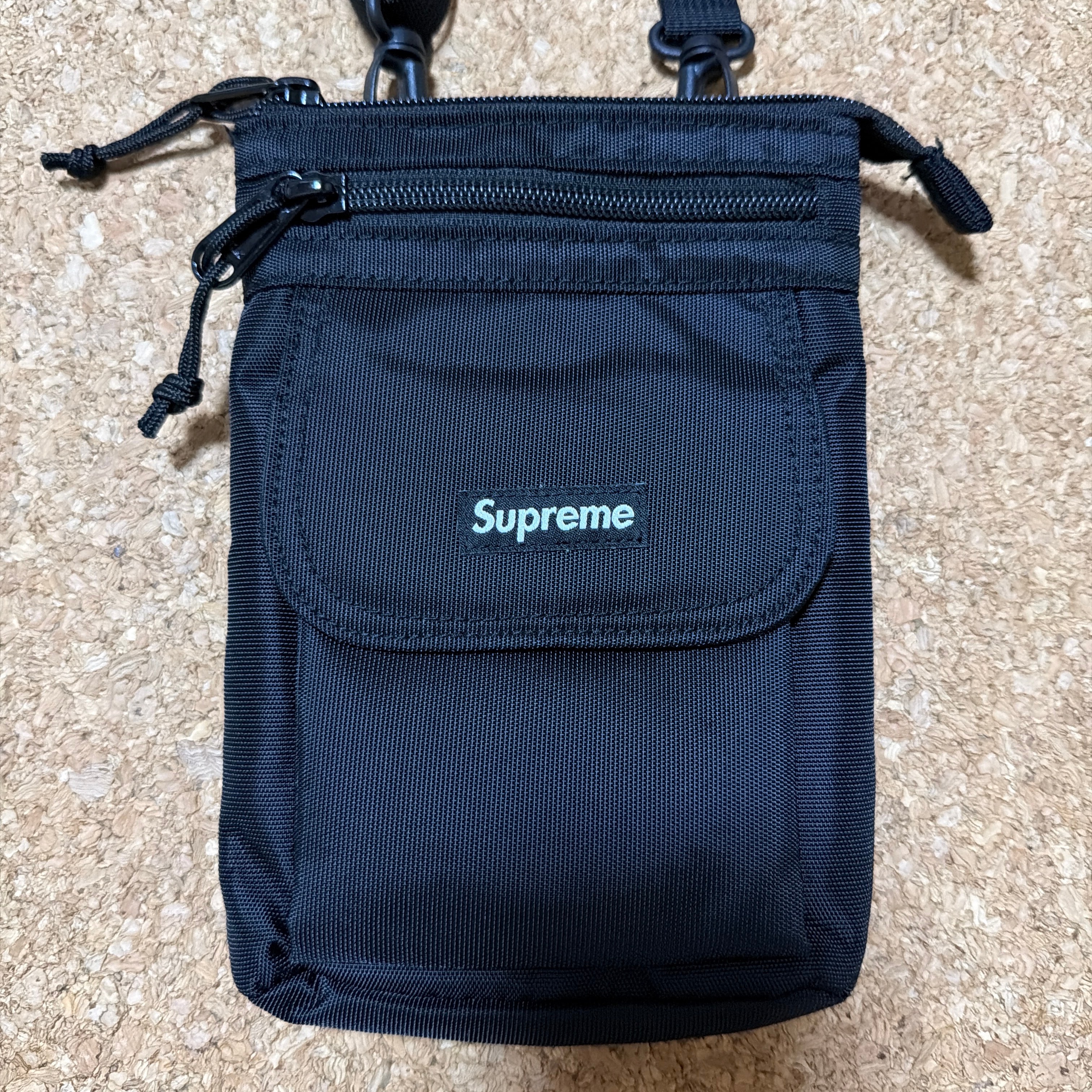 Supreme x The North Face Leather Mountain Waist Bag 