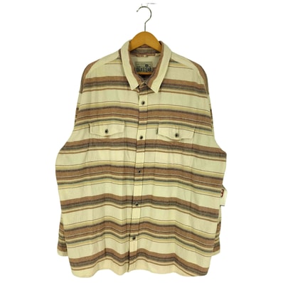 SILVERTAB(TM) 2 ポケットシャツ ホワイト KINGSLEY STRIPE【1142960590029】
