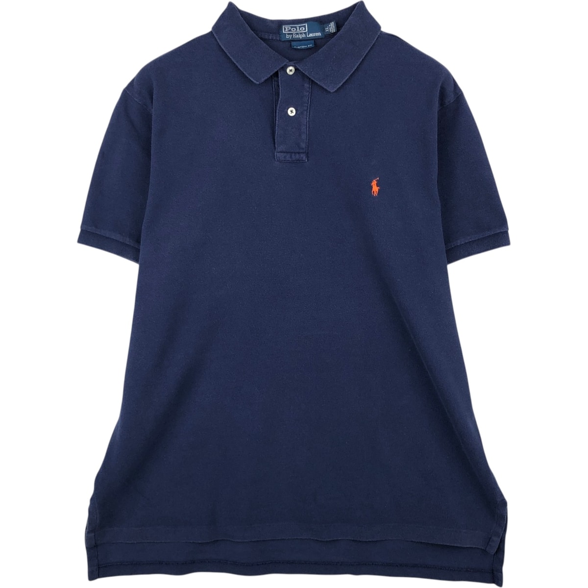古着 ラルフローレン Ralph Lauren POLO by Ralph Lauren CUSTOM FIT 半袖 ポロシャツ メンズXL相当/eaa620856