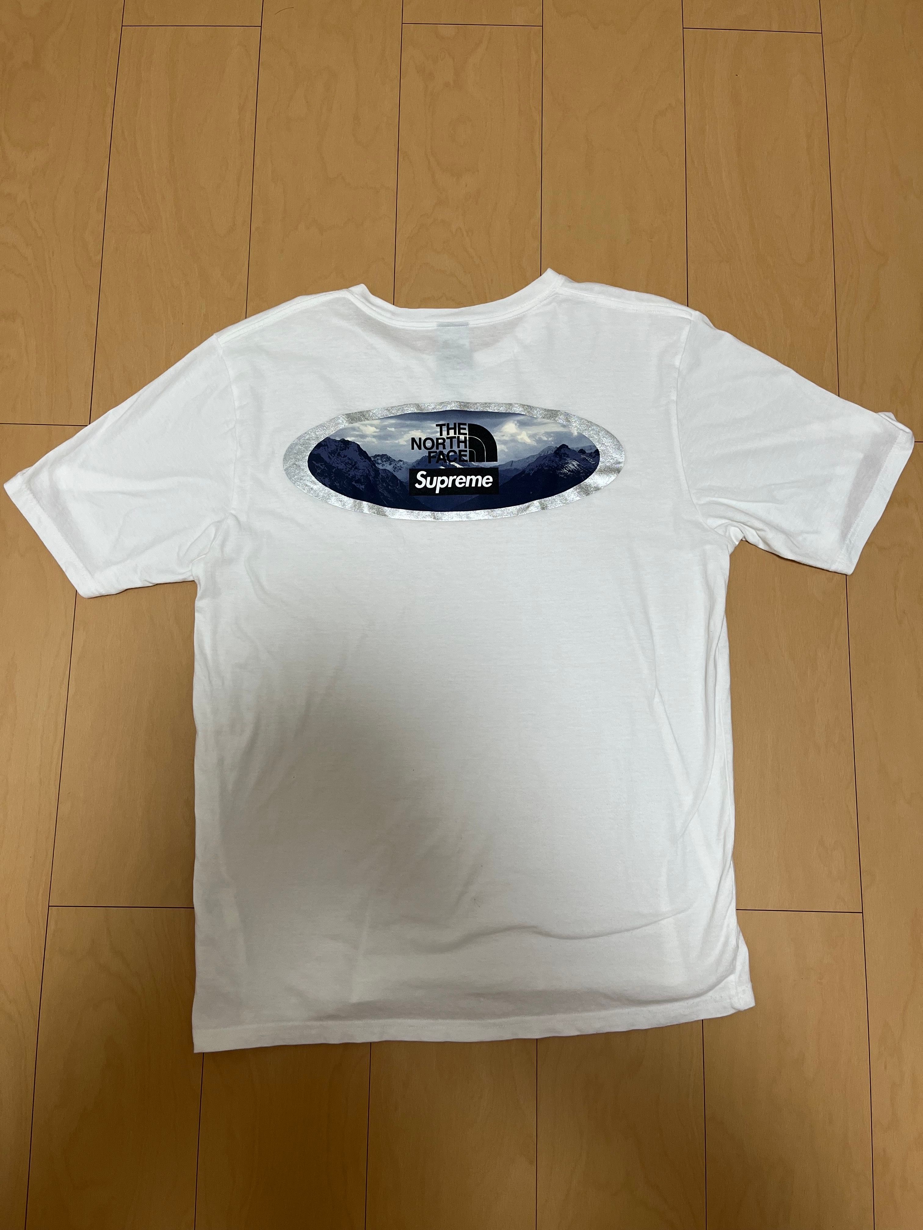 シュプリーム ザノースフェイス マウンテン Tシャツ "ホワイト"