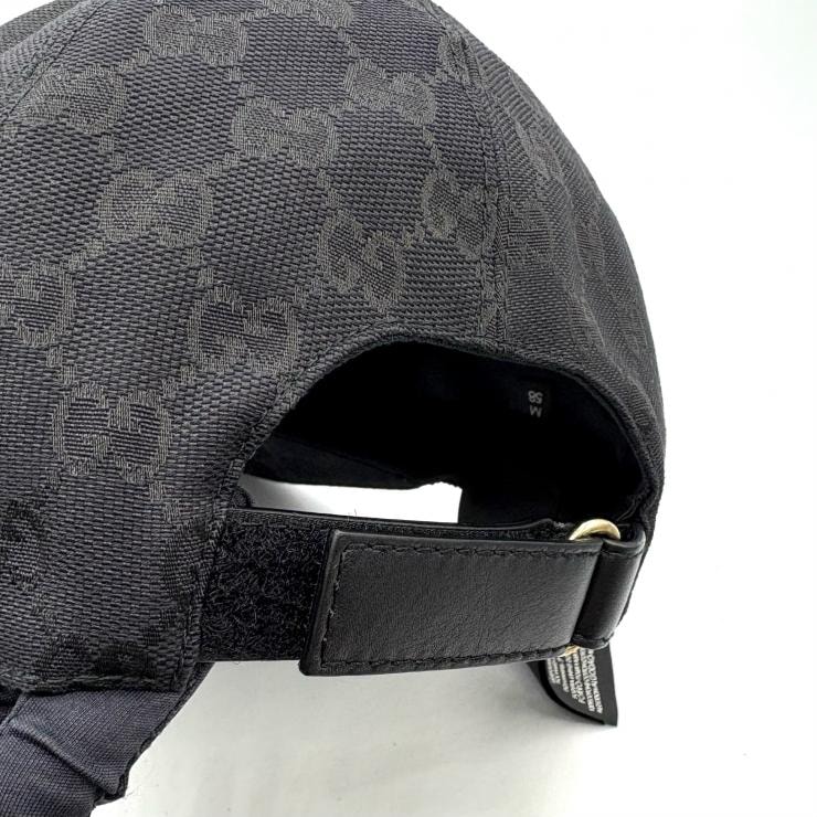 C (やや傷や汚れあり)】グッチ GUCCI GGキャンバス シェリー キャップ