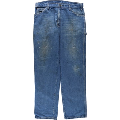 古着 ディッキーズ Dickies デニムペインターパンツ メンズw39相当/eaa664131