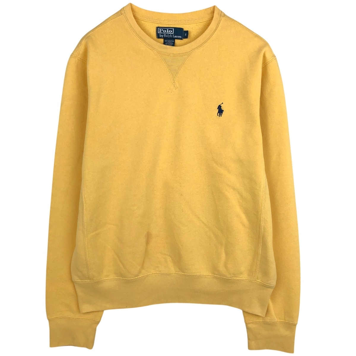 古着 ラルフローレン Ralph Lauren POLO by Ralph Lauren ワンポイントロゴスウェットシャツ トレーナー メンズS相当/eaa630522