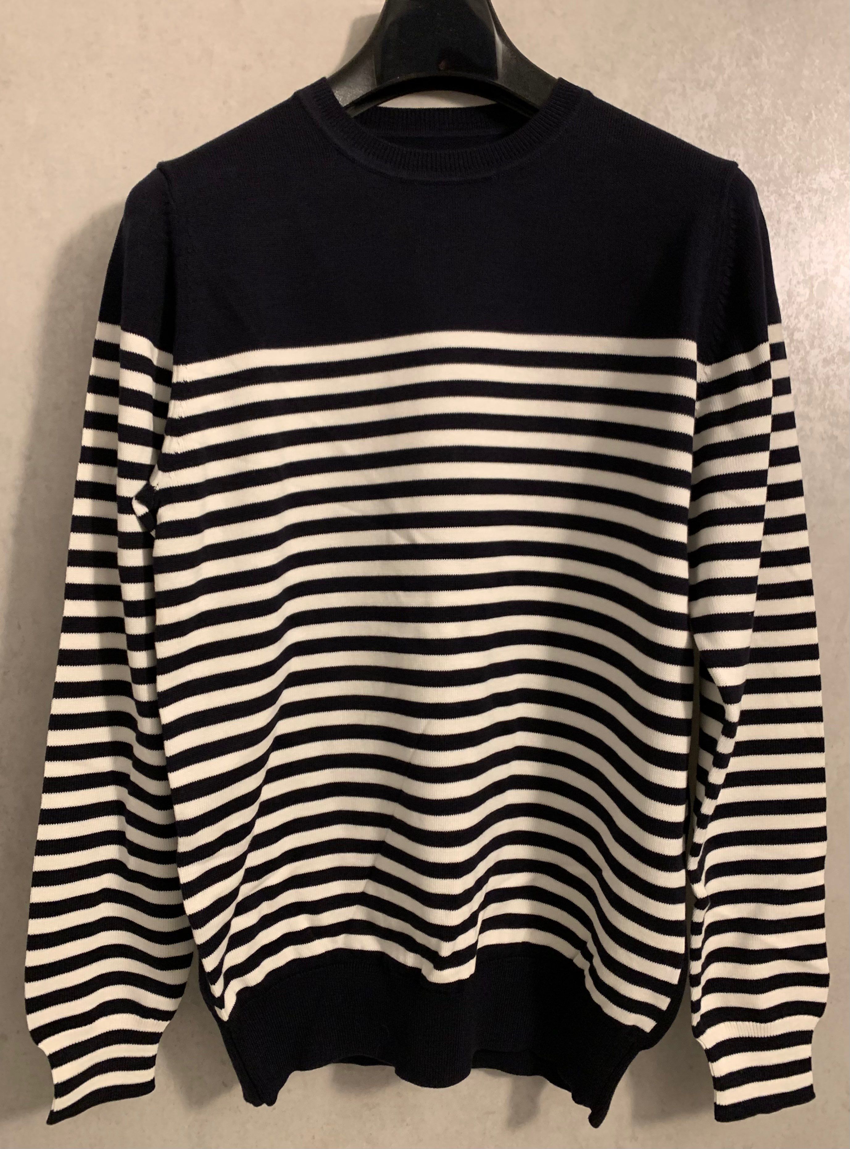 特価 uniform experiment ボーダー カットソー メンズ2