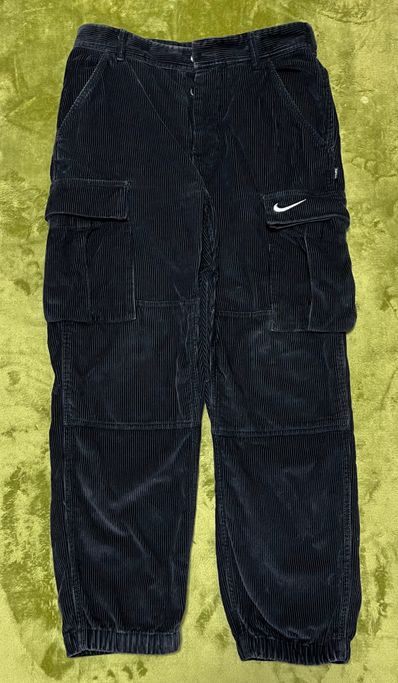 Supreme / Nike Arc Corduroy Cargo Pant "Black"