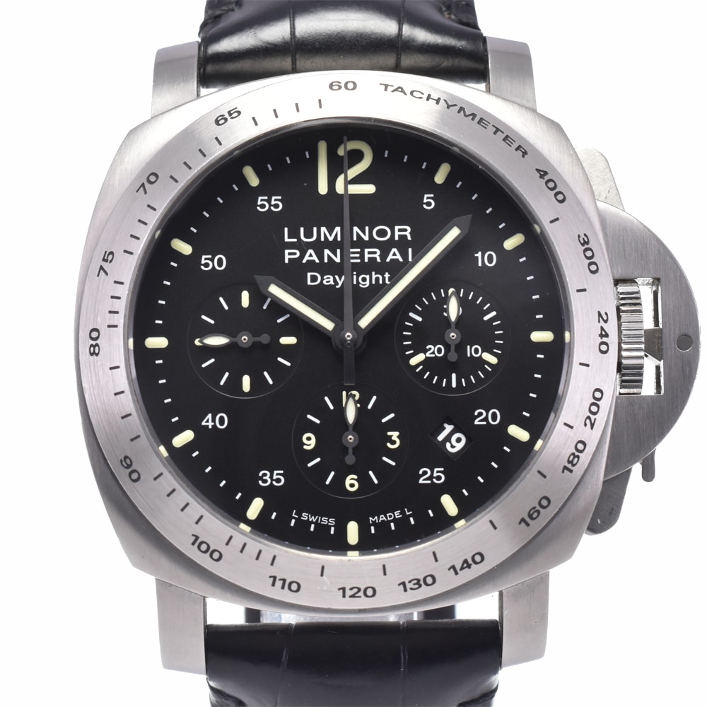 パネライ PANERAI PAM00250 ルミノール デイライト ブラック 自動巻き メンズ 良品 内箱付き 腕時計 J#148109