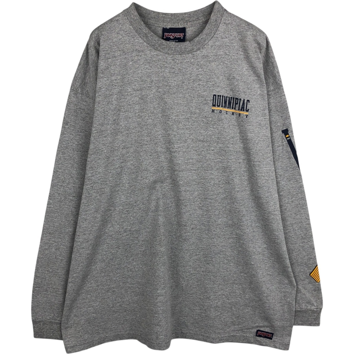 古着 ジャンスポーツ JANSPORT カレッジ ロングTシャツ ロンT USA製 メンズXL相当/eaa631312