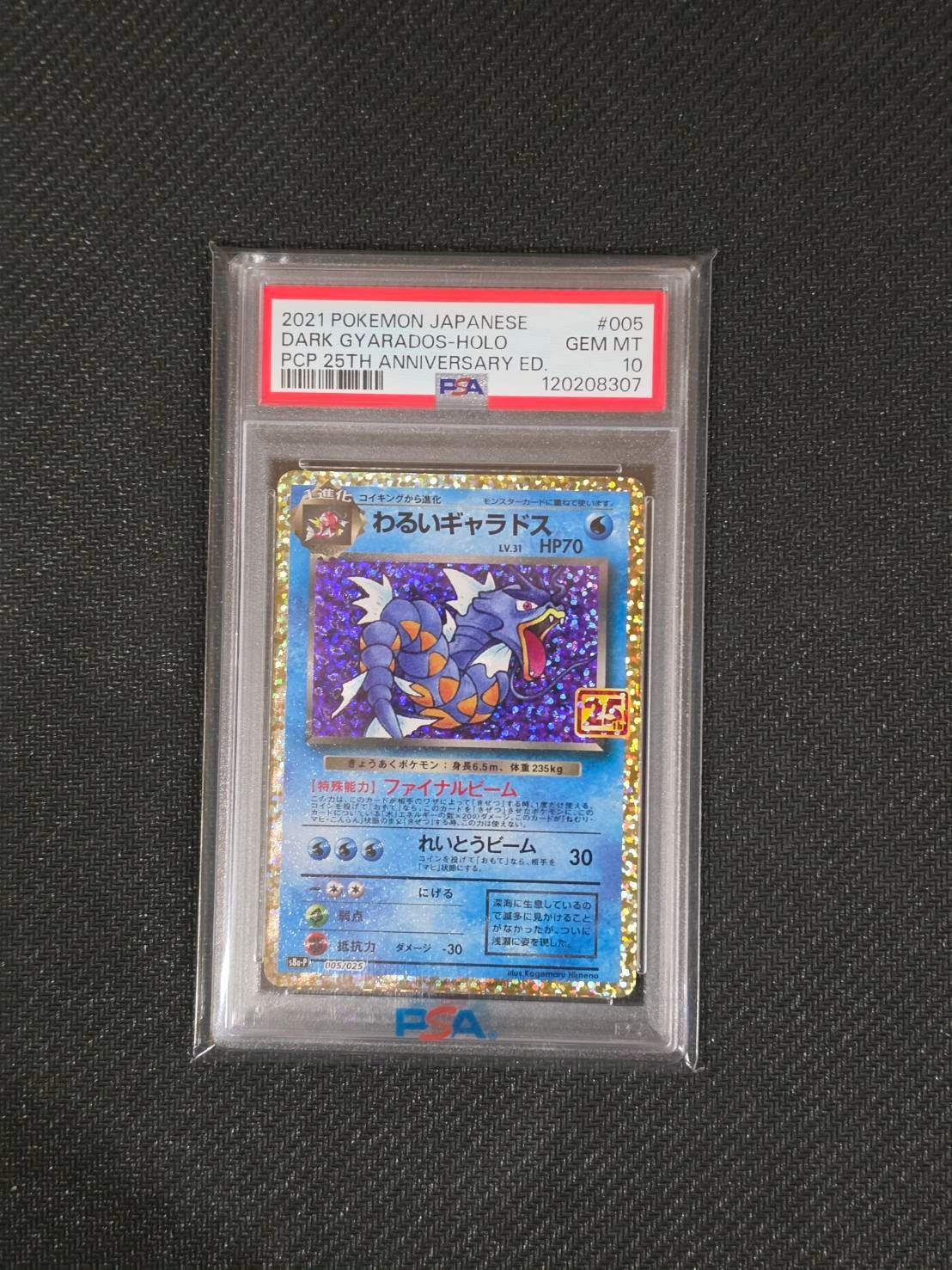 ポケモンカード わるいギャラドス プロモ 25th psa10 ポケモンカード