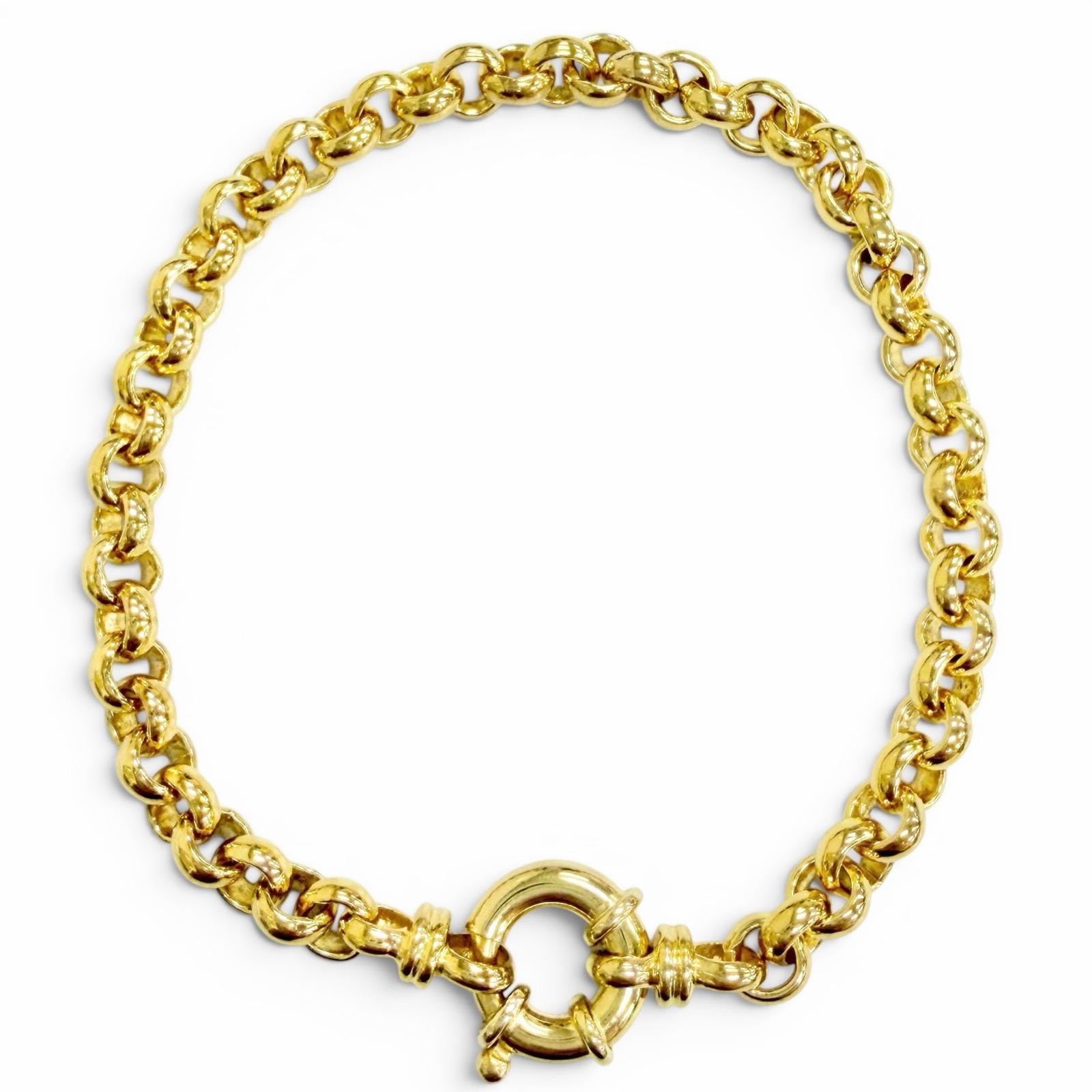 極美 トムウッド ブレスレット Thick Rolo Bracelet Gold