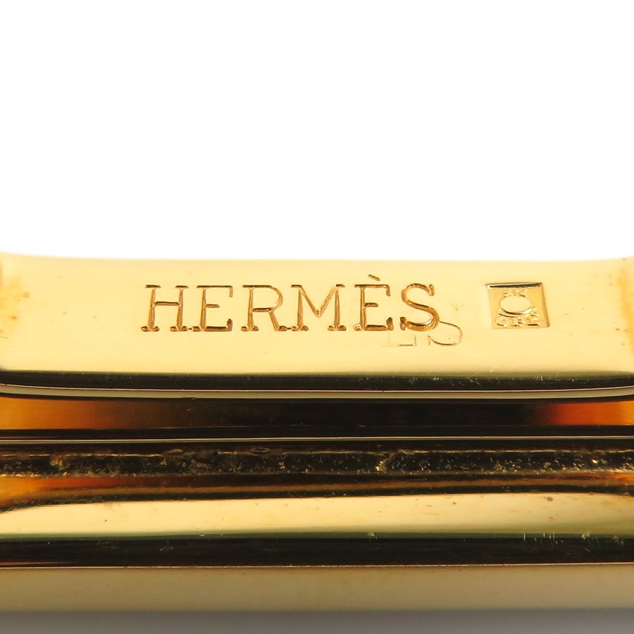 C (やや傷や汚れあり)】エルメス HERMES タイピン 七宝焼き メタル