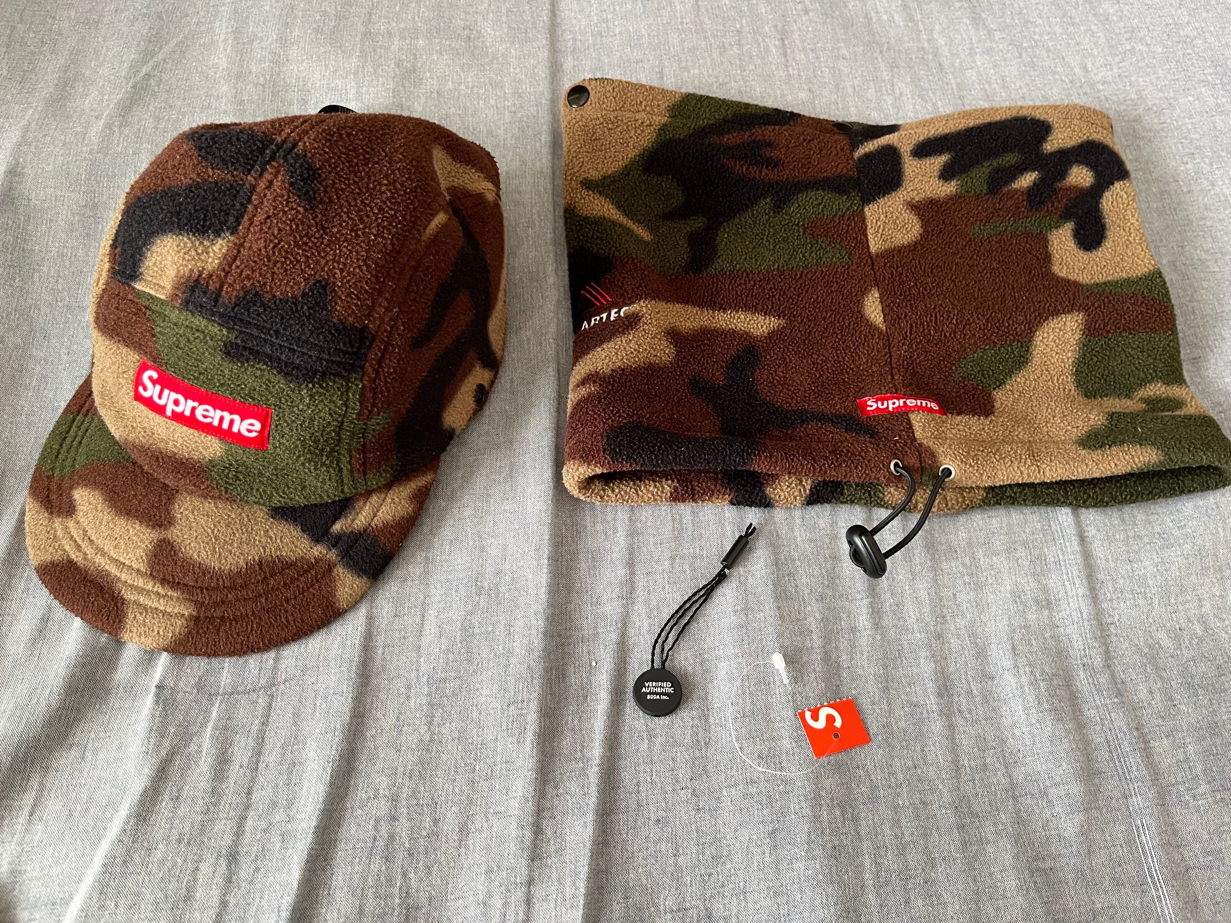 Supreme Facemask Polartec Camp Cap