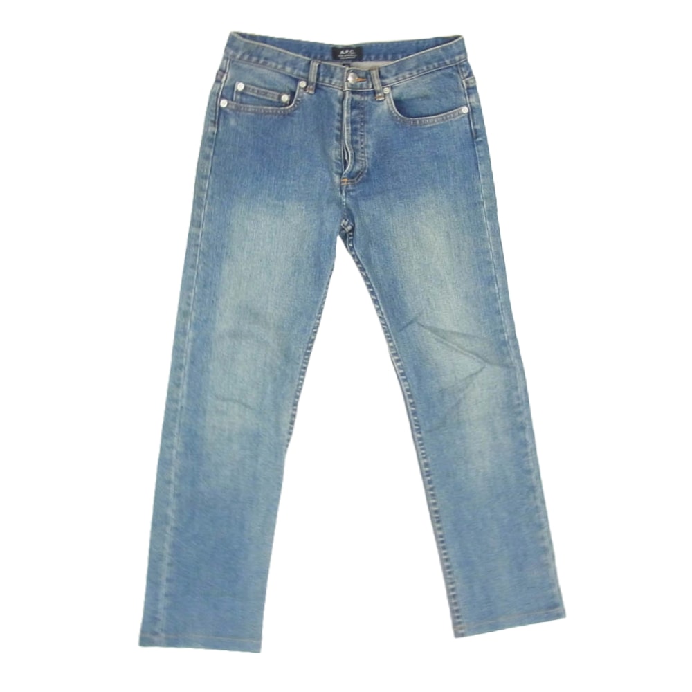 A.P.C. アーペーセー デニムパンツ NEW STANDARD ニュースタンダード ストレッチ デニムパンツ インディゴブルー系 27【中古】
