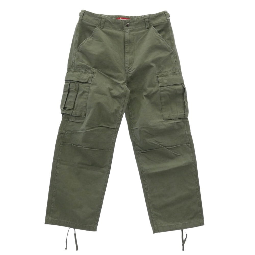 SUPREMEカーゴパンツ オリーブ 30 A+ (新品・未使用(ワケあり))】Supreme シュプリーム カーゴパンツ