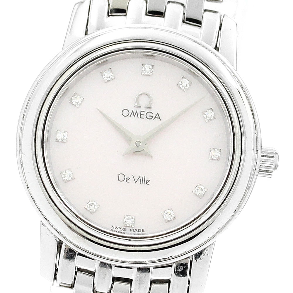 オメガ デビル プレステージ 4570.76 レディース 【中古】